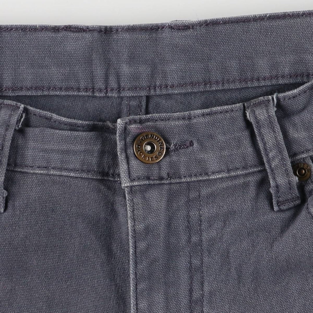 Dickies Duck Work Shorts, Men's, Size W33 cotton navy blue type Vintage Second Hand