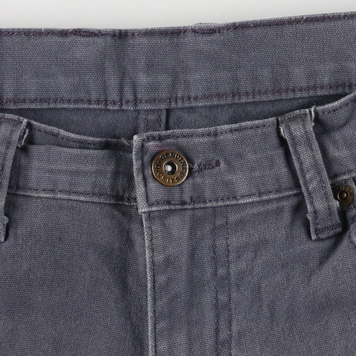 Dickies Duck Work Shorts, Men's, Size W33 cotton navy blue type Vintage Second Hand