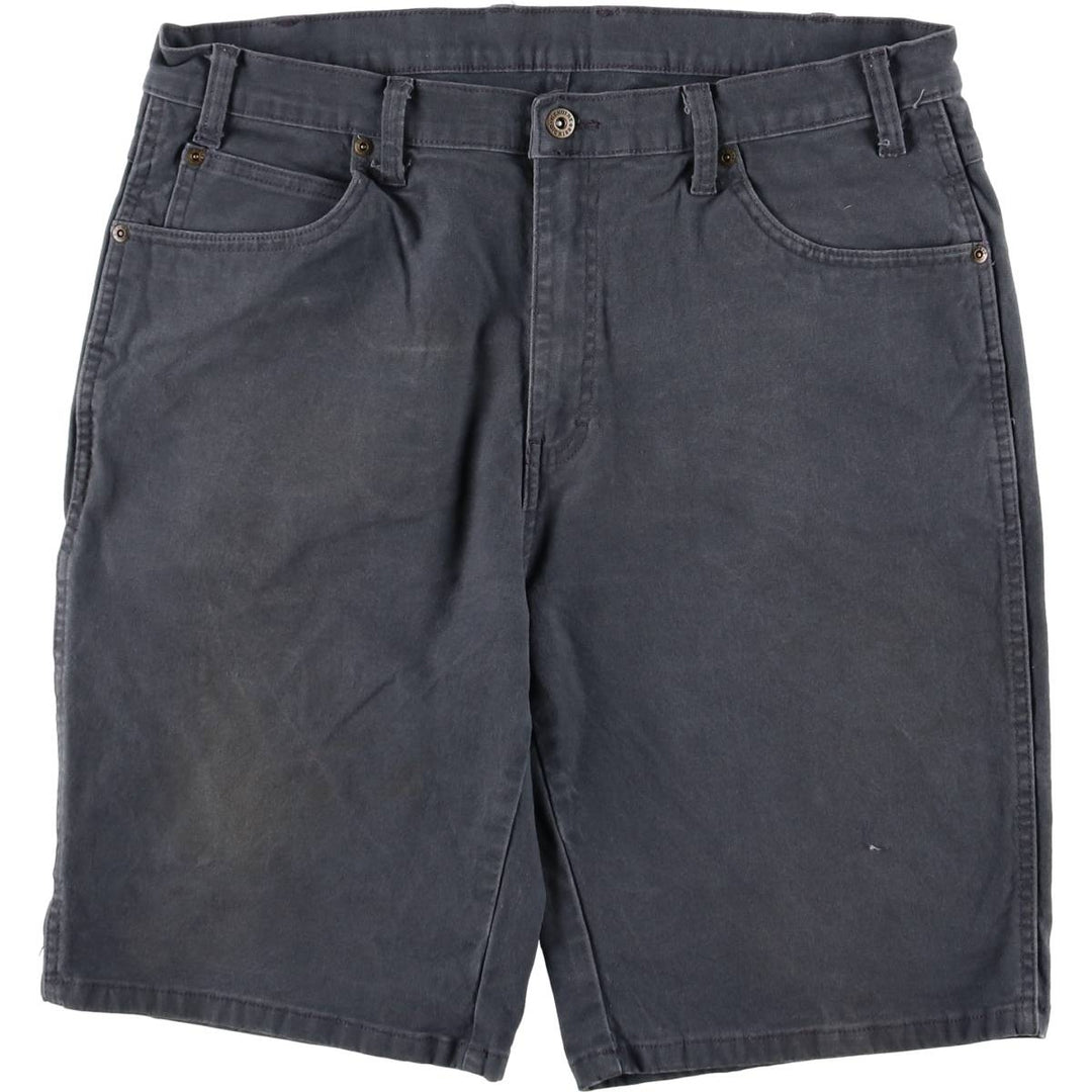 Dickies Duck Work Shorts, Men's, Size W36 cotton navy blue type Vintage Second Hand