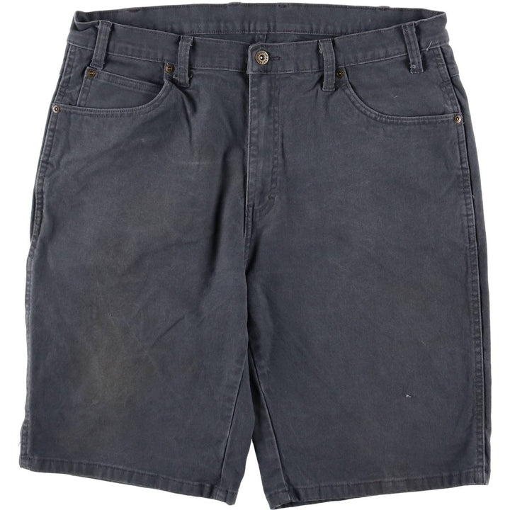 Dickies Duck Work Shorts, Men's, Size W36 cotton navy blue type Vintage Second Hand