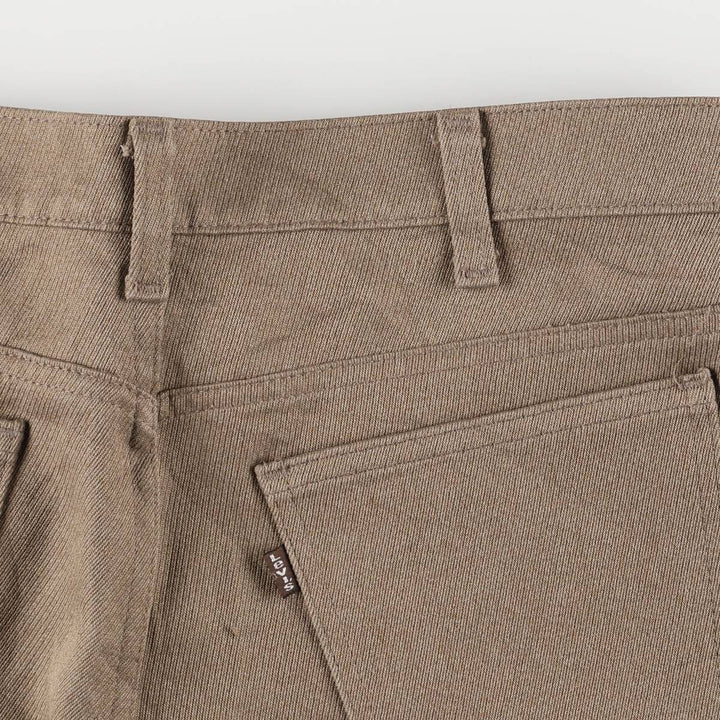 Vintage 1980'S Levi's STA-PREST flared pants, size 10517-4825, men's, size W32. unclear brown type Vintage Second Hand