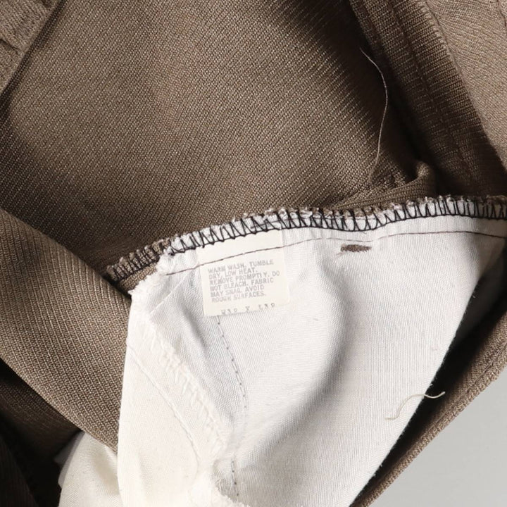 Vintage 1980'S Levi's STA-PREST flared pants, size 10517-4825, men's, size W32. unclear brown type Vintage Second Hand