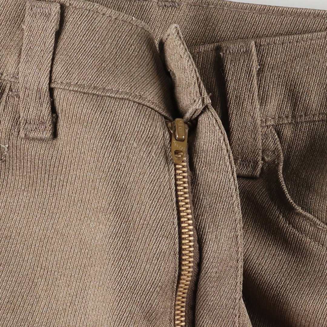 Vintage 1980'S Levi's STA-PREST flared pants, size 10517-4825, men's, size W32. unclear brown type Vintage Second Hand