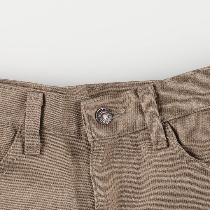 Vintage 1980'S Levi's STA-PREST flared pants, size 10517-4825, men's, size W32. unclear brown type Vintage Second Hand