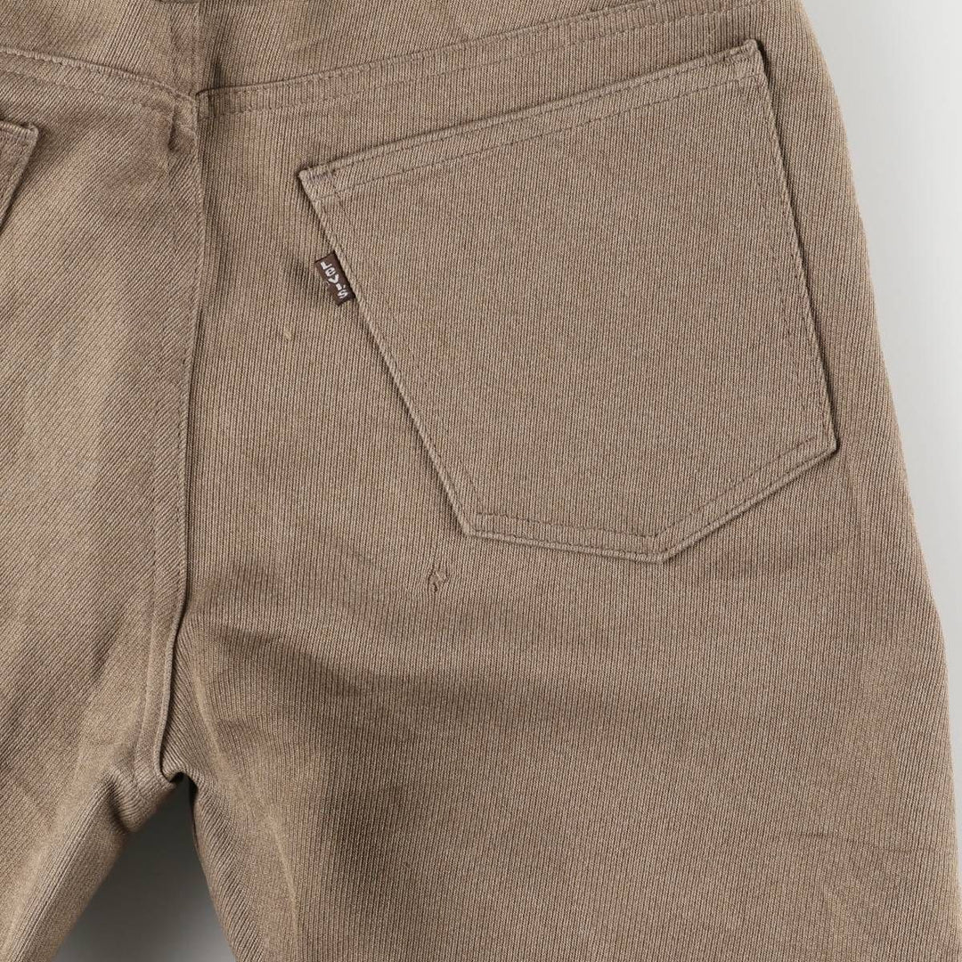 Vintage 1980'S Levi's STA-PREST flared pants, size 10517-4825, men's, size W32. unclear brown type Vintage Second Hand