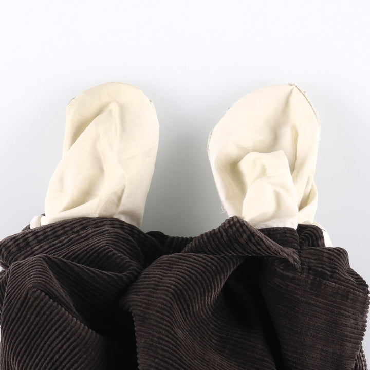 90'S Timberland Two-pleat Corduroy Pants, Men's, Vintage, Size W32 cotton brown type Vintage Second Hand