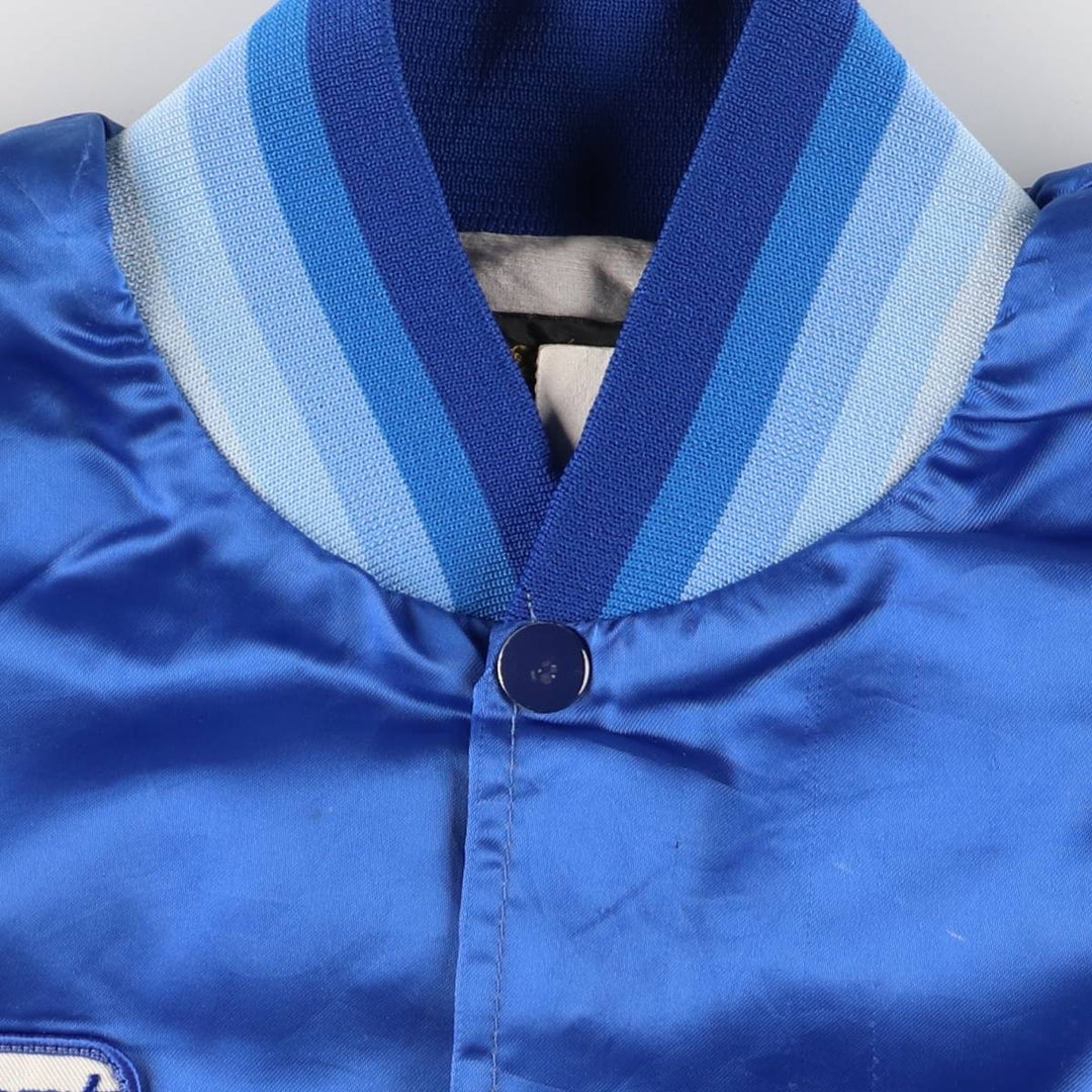 Vintage 1980'S Swingster nylon blouson, made in the USA, size L, men's Nylon blue type Vintage Second Hand