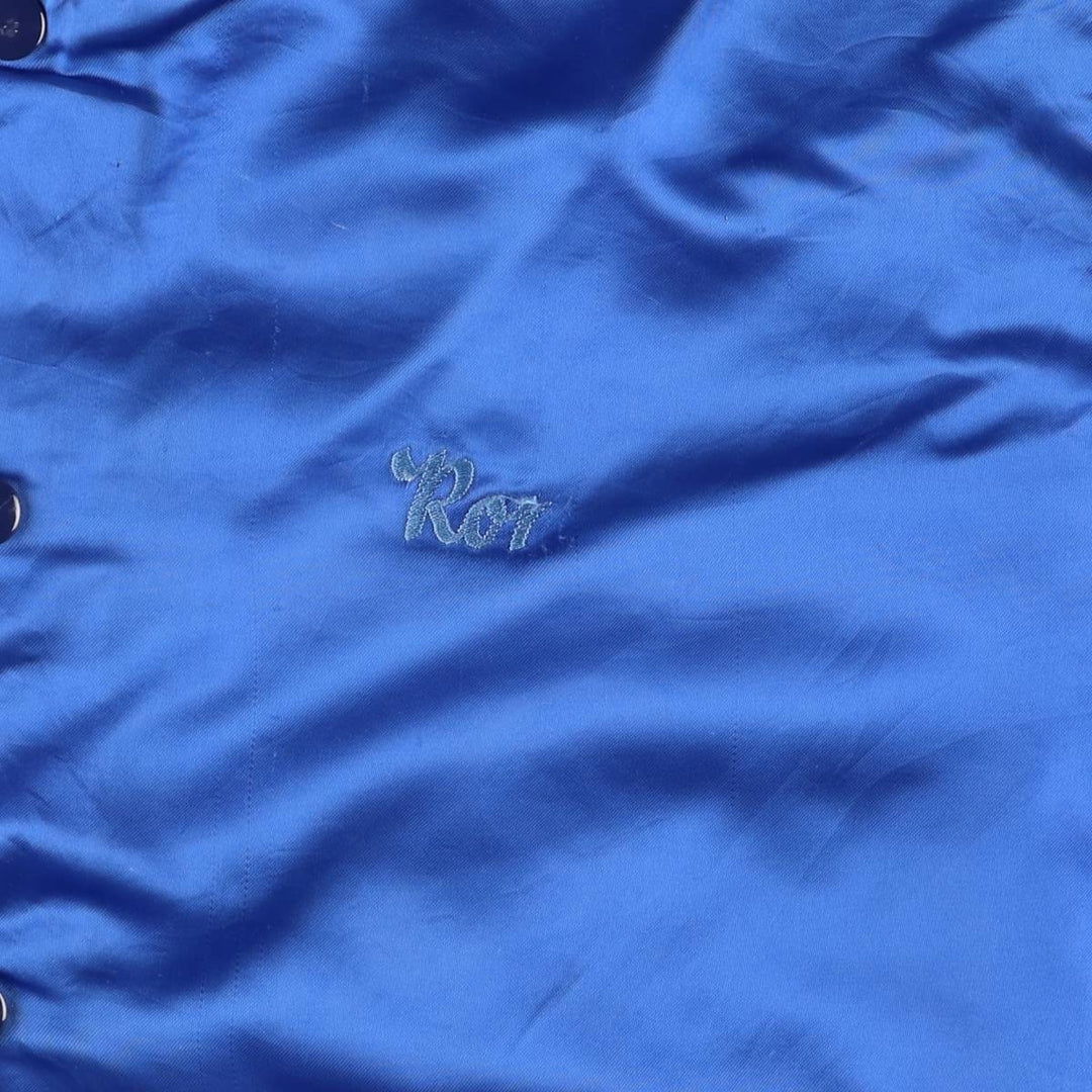 Vintage 1980'S Swingster nylon blouson, made in the USA, size L, men's Nylon blue type Vintage Second Hand