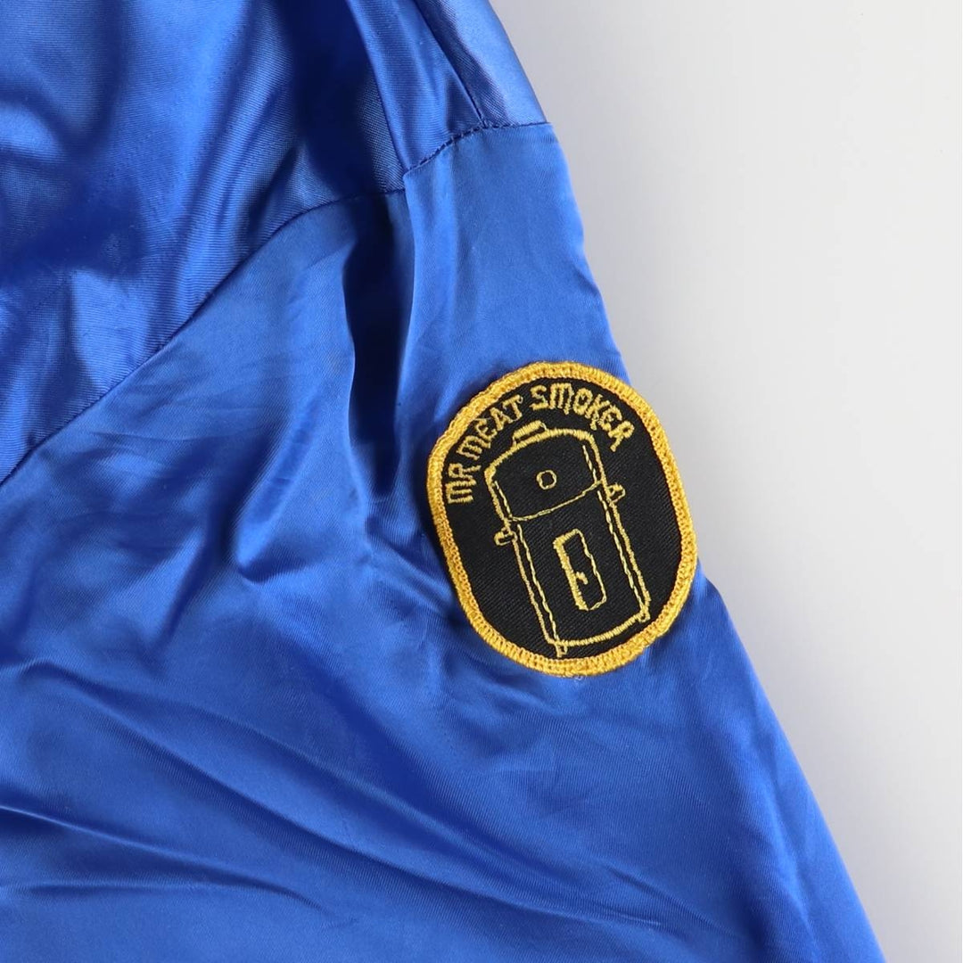 Vintage 1980'S Swingster nylon blouson, made in the USA, size L, men's Nylon blue type Vintage Second Hand