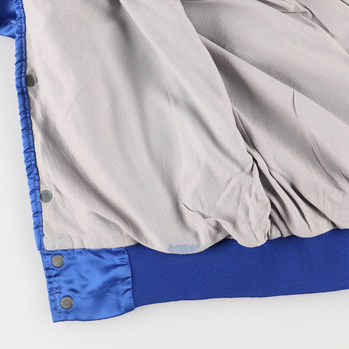 Vintage 1980'S Swingster nylon blouson, made in the USA, size L, men's Nylon blue type Vintage Second Hand