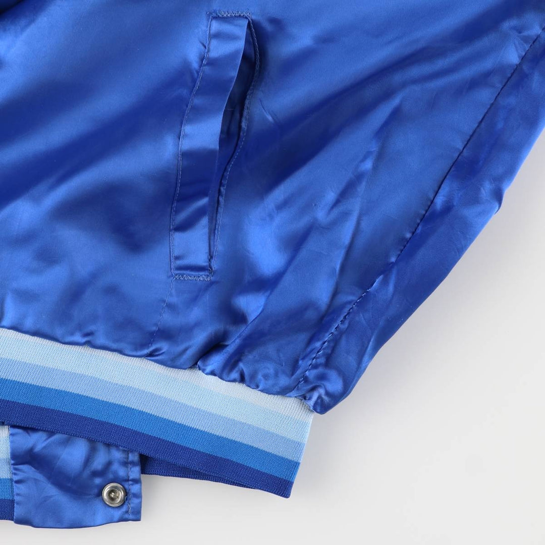 Vintage 1980'S Swingster nylon blouson, made in the USA, size L, men's Nylon blue type Vintage Second Hand