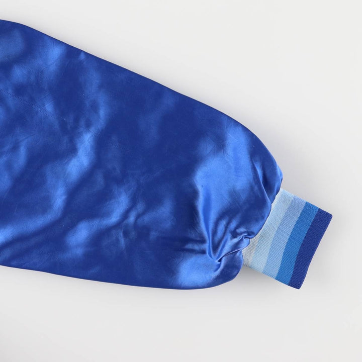 Vintage 1980'S Swingster nylon blouson, made in the USA, size L, men's Nylon blue type Vintage Second Hand