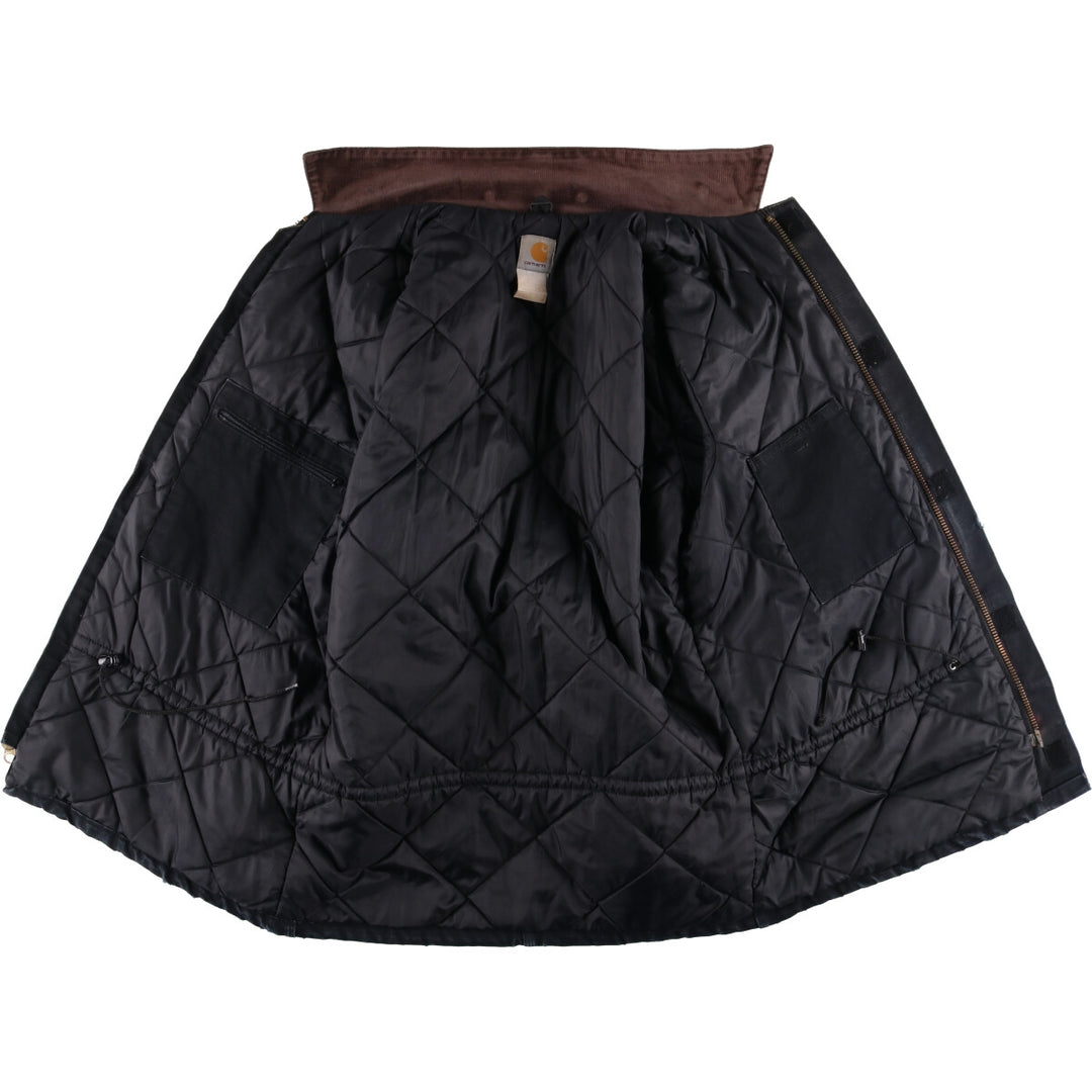 Carhartt Traditional Padded Duck Work Jacket, Men's Size XL unclear black type Vintage Second Hand