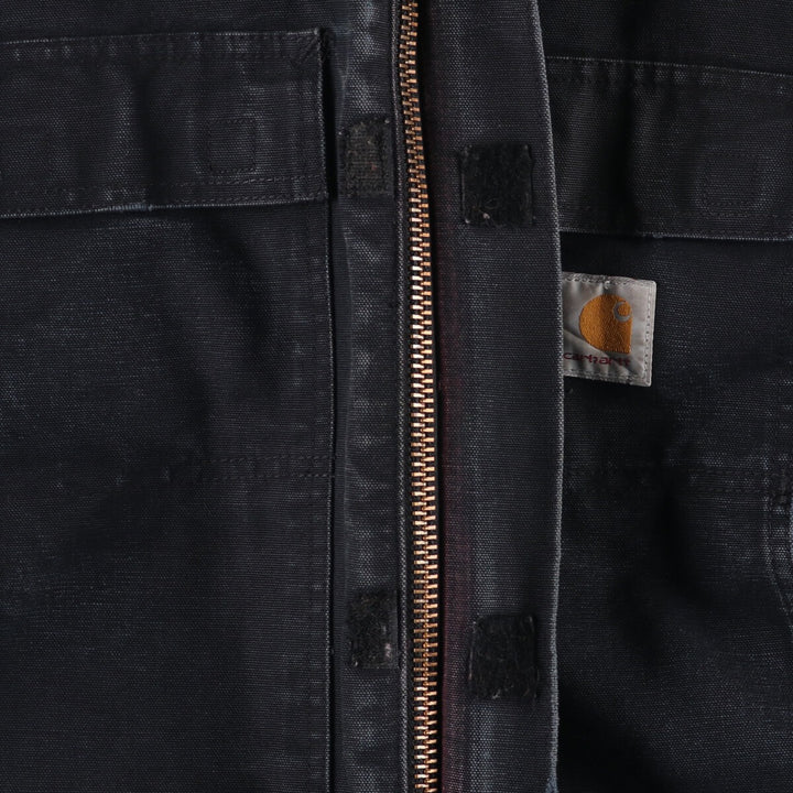 Carhartt Traditional Padded Duck Work Jacket, Men's Size XL unclear black type Vintage Second Hand