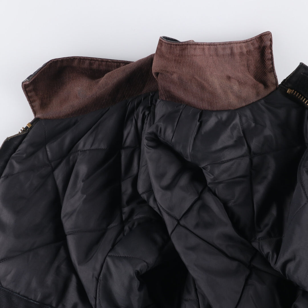 Carhartt Traditional Padded Duck Work Jacket, Men's Size XL unclear black type Vintage Second Hand