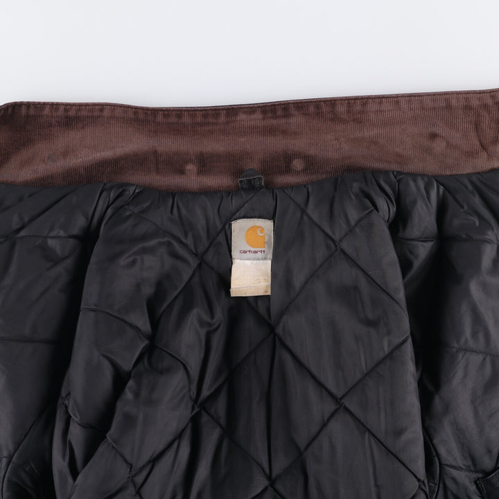 Carhartt Traditional Padded Duck Work Jacket, Men's Size XL unclear black type Vintage Second Hand