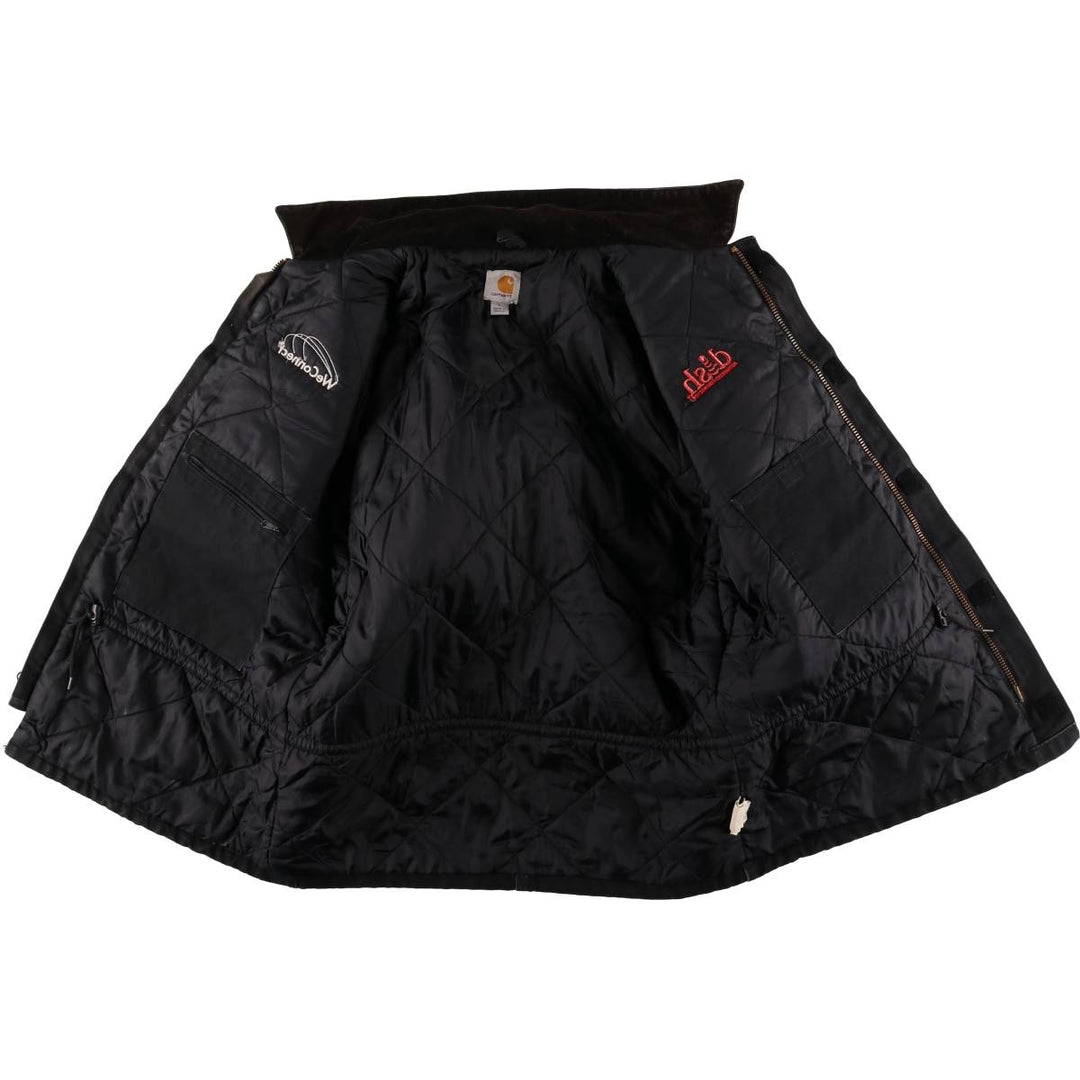 Carhartt Padded Traditional Duck Work Jacket, Men's Size L cotton black type Vintage Second Hand