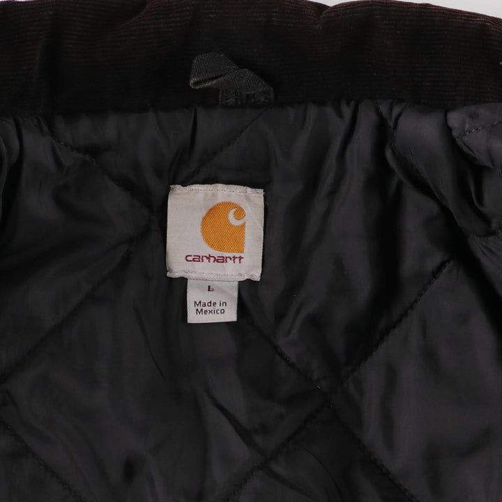 Carhartt Padded Traditional Duck Work Jacket, Men's Size L cotton black type Vintage Second Hand