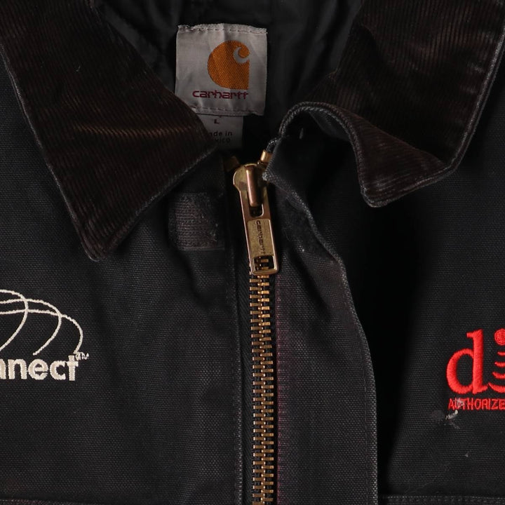 Carhartt Padded Traditional Duck Work Jacket, Men's Size L cotton black type Vintage Second Hand