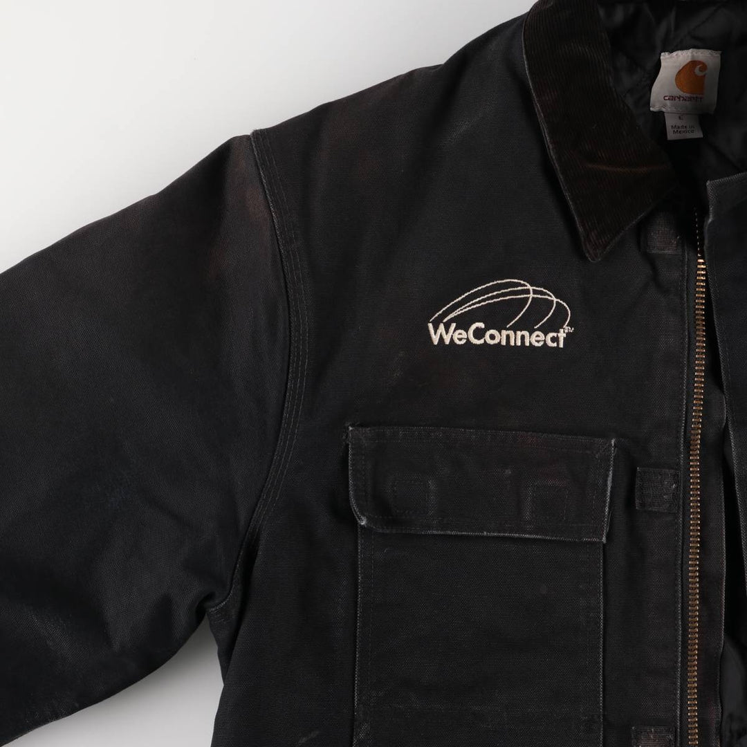 Carhartt Padded Traditional Duck Work Jacket, Men's Size L cotton black type Vintage Second Hand