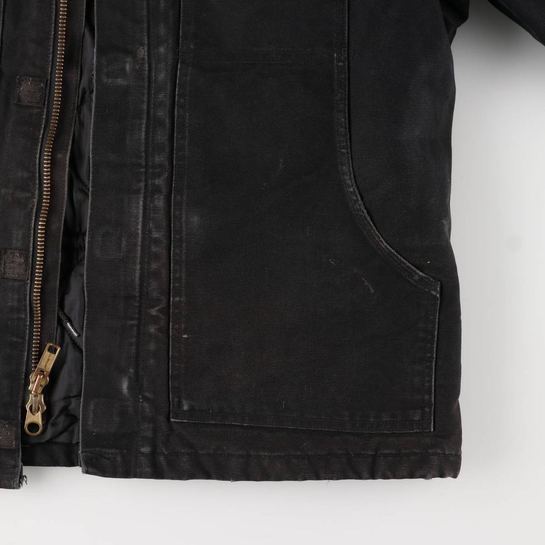 Carhartt Padded Traditional Duck Work Jacket, Men's Size L cotton black type Vintage Second Hand