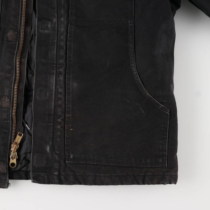 Carhartt Padded Traditional Duck Work Jacket, Men's Size L cotton black type Vintage Second Hand