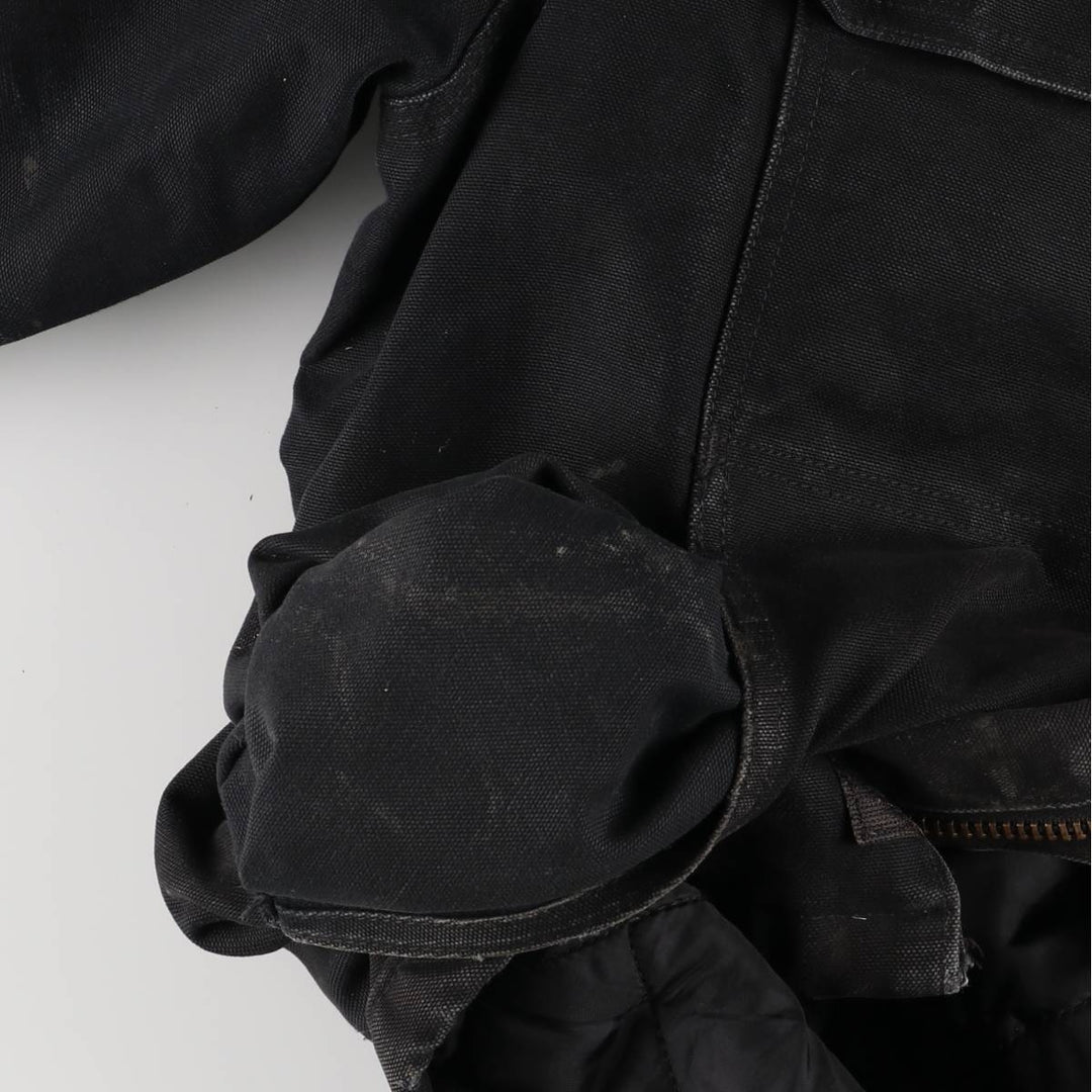 Carhartt Padded Traditional Duck Work Jacket, Men's Size L cotton black type Vintage Second Hand
