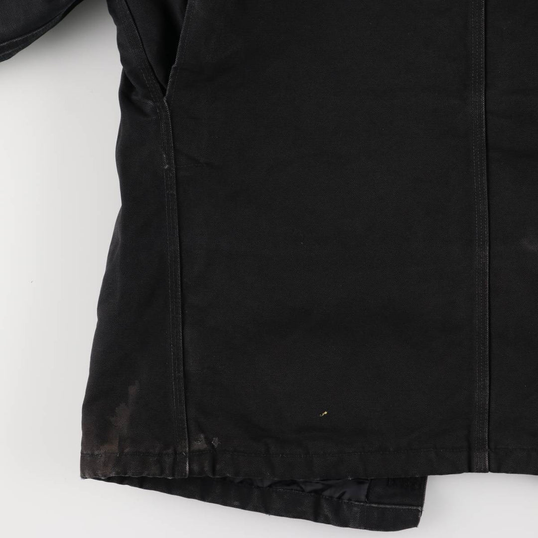 Carhartt Padded Traditional Duck Work Jacket, Men's Size L cotton black type Vintage Second Hand