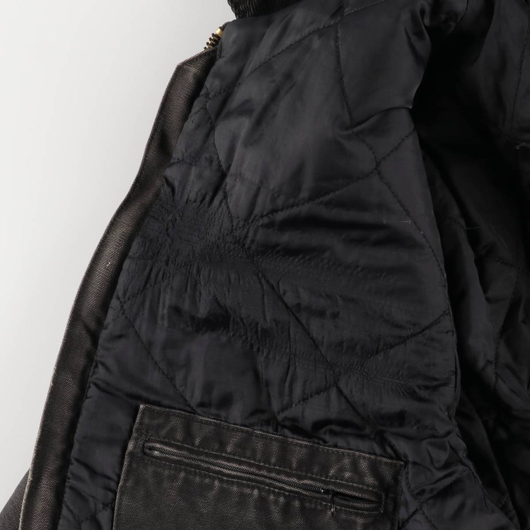 Carhartt Traditional Padded Duck Work Jacket, Men's XXL cotton black type Vintage Second Hand
