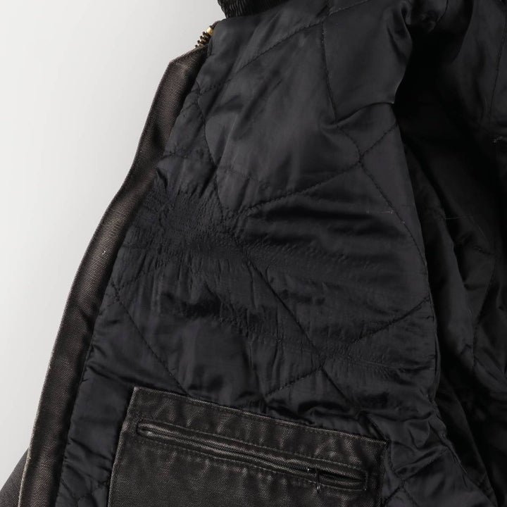 Carhartt Traditional Padded Duck Work Jacket, Men's XXL cotton black type Vintage Second Hand