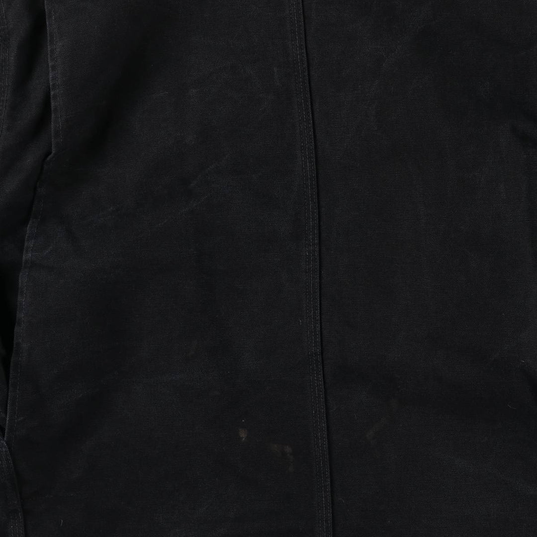 Carhartt Duck Work Jacket, Made in USA, Men's Size L cotton black type Vintage Second Hand