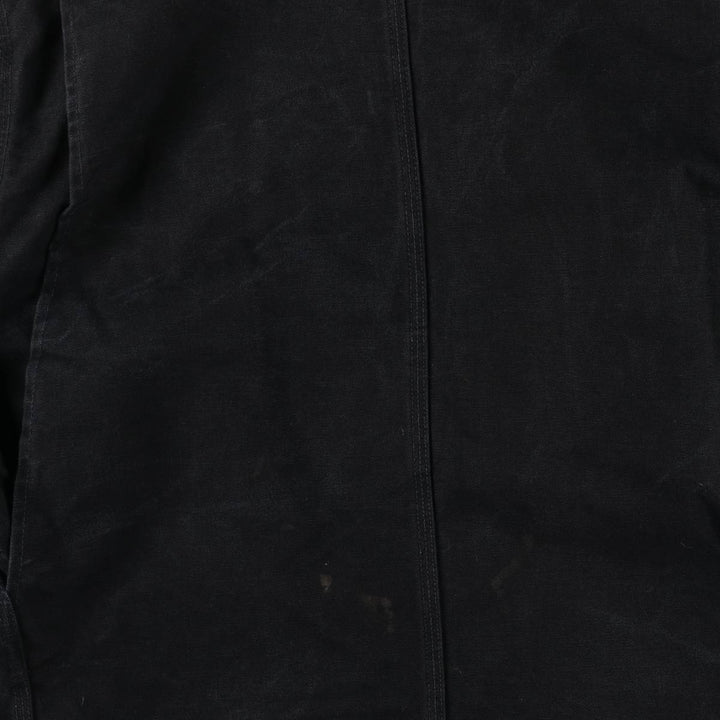 Carhartt Duck Work Jacket, Made in USA, Men's Size L cotton black type Vintage Second Hand