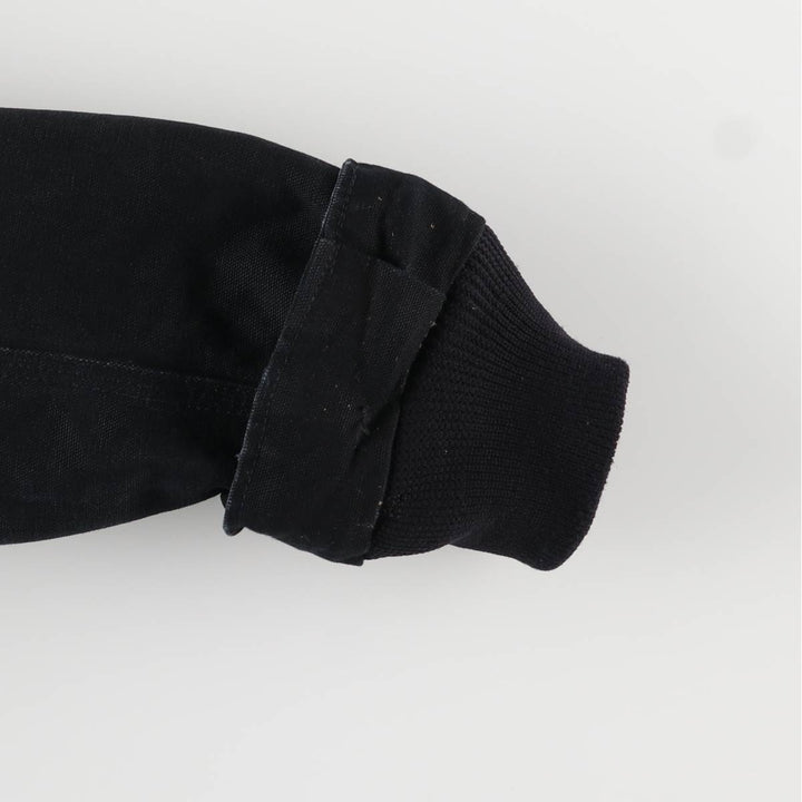 Carhartt Duck Work Jacket, Made in USA, Men's Size L cotton black type Vintage Second Hand