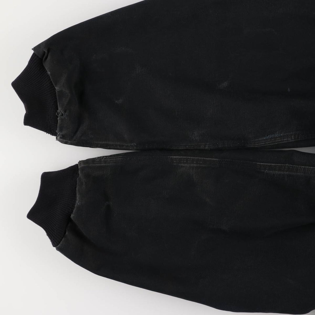 Carhartt Active Jacket, Padded Duck Full-Zip Hoodie, Made in USA, Men's XXL cotton black type Vintage Second Hand