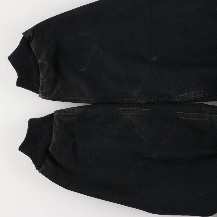 Carhartt Active Jacket, Padded Duck Full-Zip Hoodie, Made in USA, Men's XXL cotton black type Vintage Second Hand