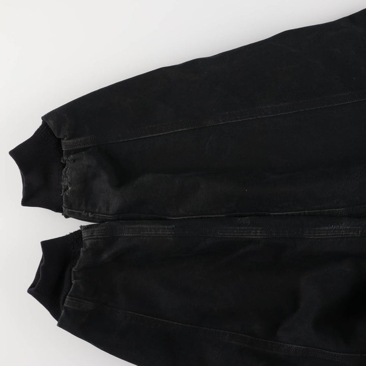 Carhartt Active Jacket, Padded Duck Full-Zip Hoodie, Made in USA, Men's XXL cotton black type Vintage Second Hand