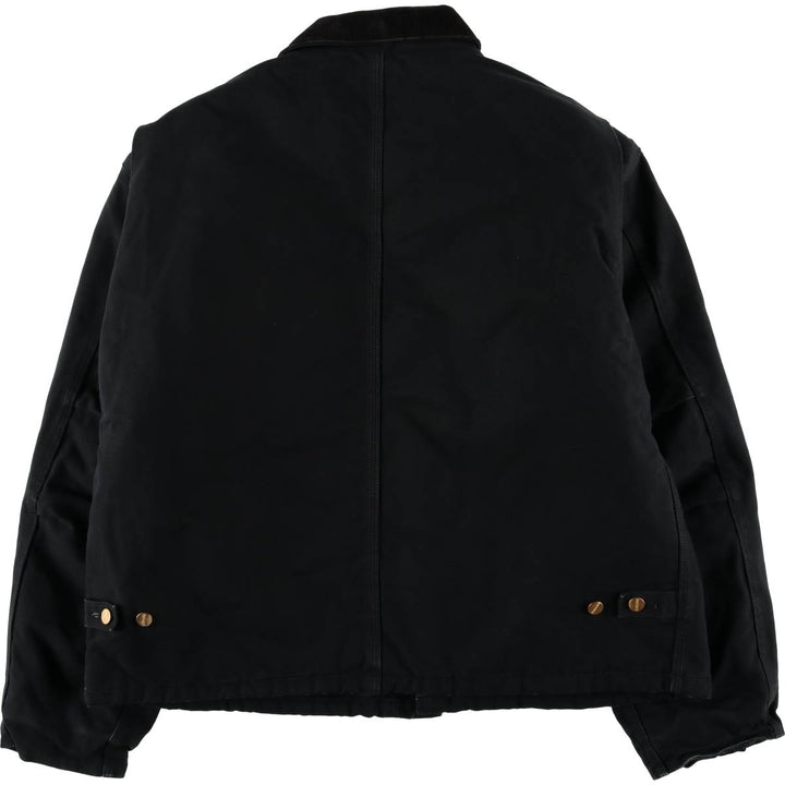 2000'S Carhartt Traditional Padded Duck Work Jacket, Men's XXL cotton black type Vintage Second Hand