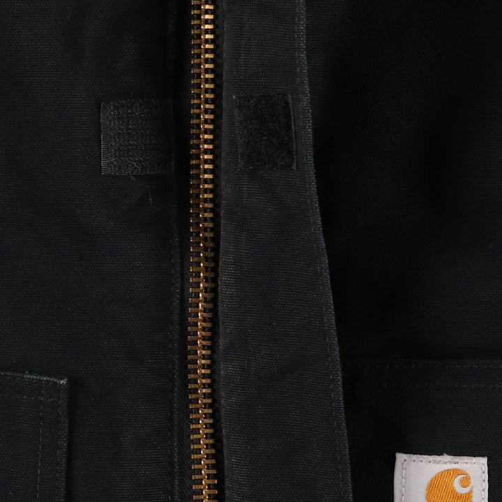 2000'S Carhartt Traditional Padded Duck Work Jacket, Men's XXL cotton black type Vintage Second Hand