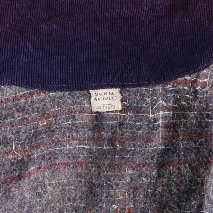 Bat-dyed denim coveralls, men's size XL unclear blue type Vintage Second Hand