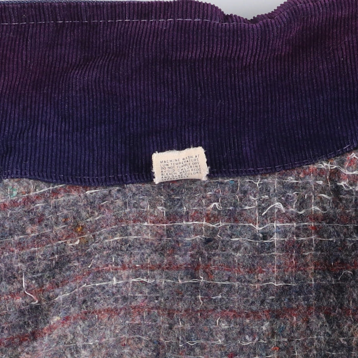 Bat-dyed denim coveralls, men's size XL unclear blue type Vintage Second Hand