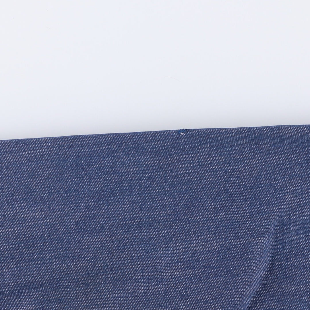 Bat-dyed denim coveralls, men's size XL unclear blue type Vintage Second Hand