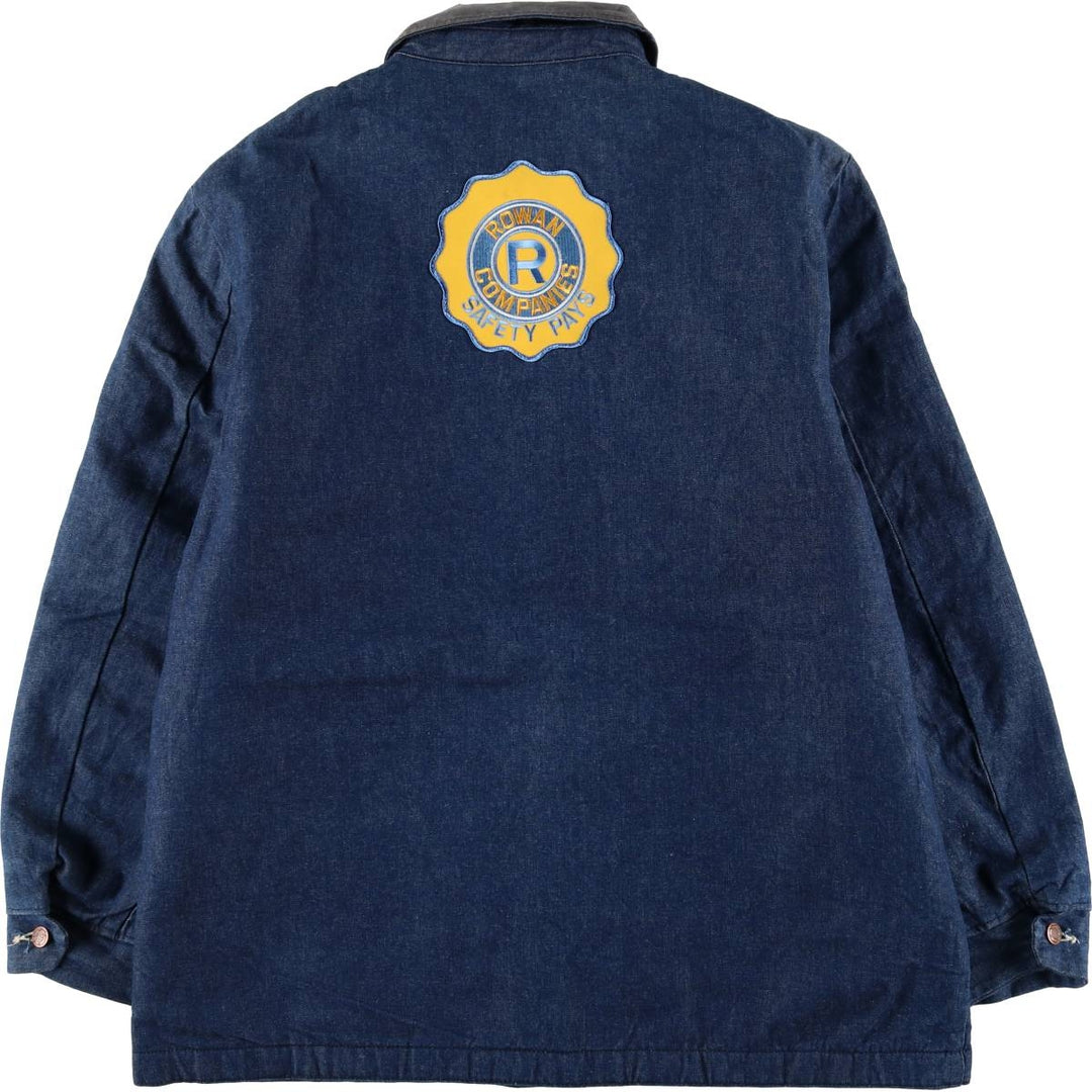 Vintage 70s-80'S Big Ben bat-dyed denim coverall, made in the USA, men's size L polyester blue type Vintage Second Hand