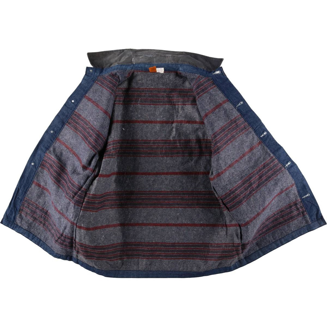 Vintage 70s-80'S Big Ben bat-dyed denim coverall, made in the USA, men's size L polyester blue type Vintage Second Hand