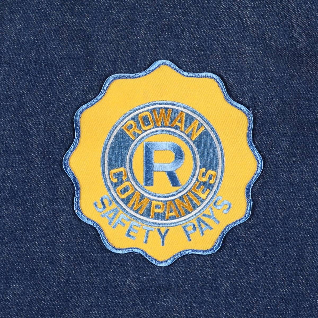 Vintage 70s-80'S Big Ben bat-dyed denim coverall, made in the USA, men's size L polyester blue type Vintage Second Hand