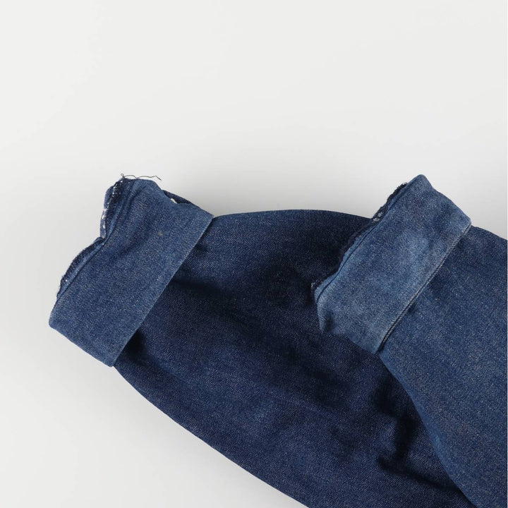 Vintage 70s-80'S Big Ben bat-dyed denim coverall, made in the USA, men's size L polyester blue type Vintage Second Hand