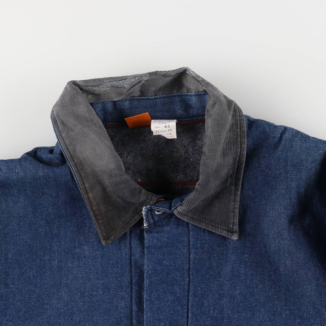 Vintage 70s-80'S Big Ben bat-dyed denim coverall, made in the USA, men's size L polyester blue type Vintage Second Hand