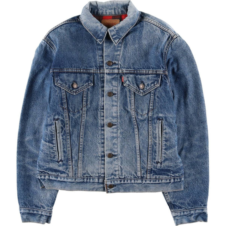 Vintage Levi's 70401-0816 denim jacket, made in the USA, size L. cotton blue type Vintage Second Hand