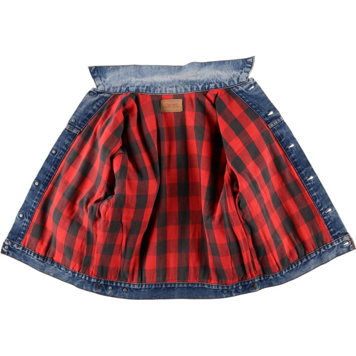 Vintage Levi's 70401-0816 denim jacket, made in the USA, size L. cotton blue type Vintage Second Hand