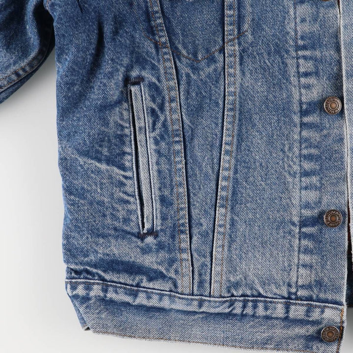 Vintage Levi's 70401-0816 denim jacket, made in the USA, size L. cotton blue type Vintage Second Hand