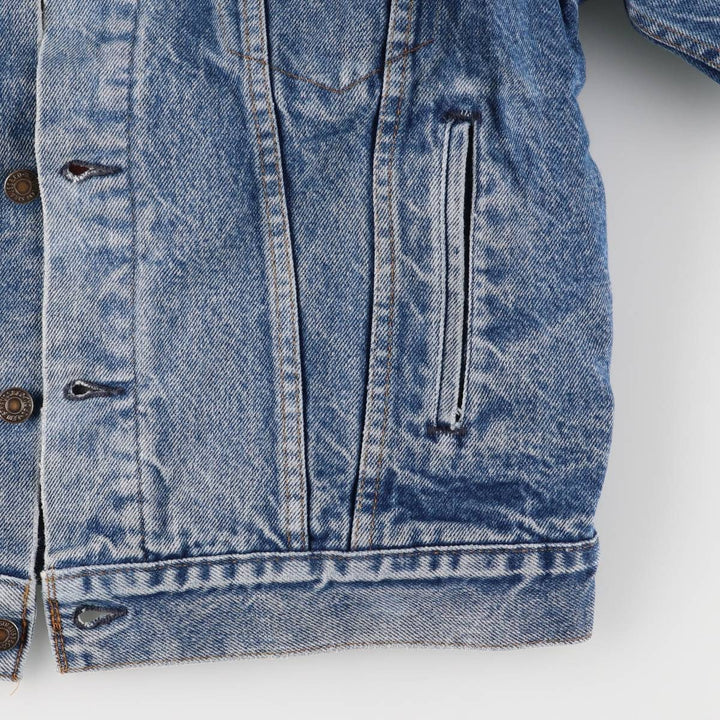 Vintage Levi's 70401-0816 denim jacket, made in the USA, size L. cotton blue type Vintage Second Hand
